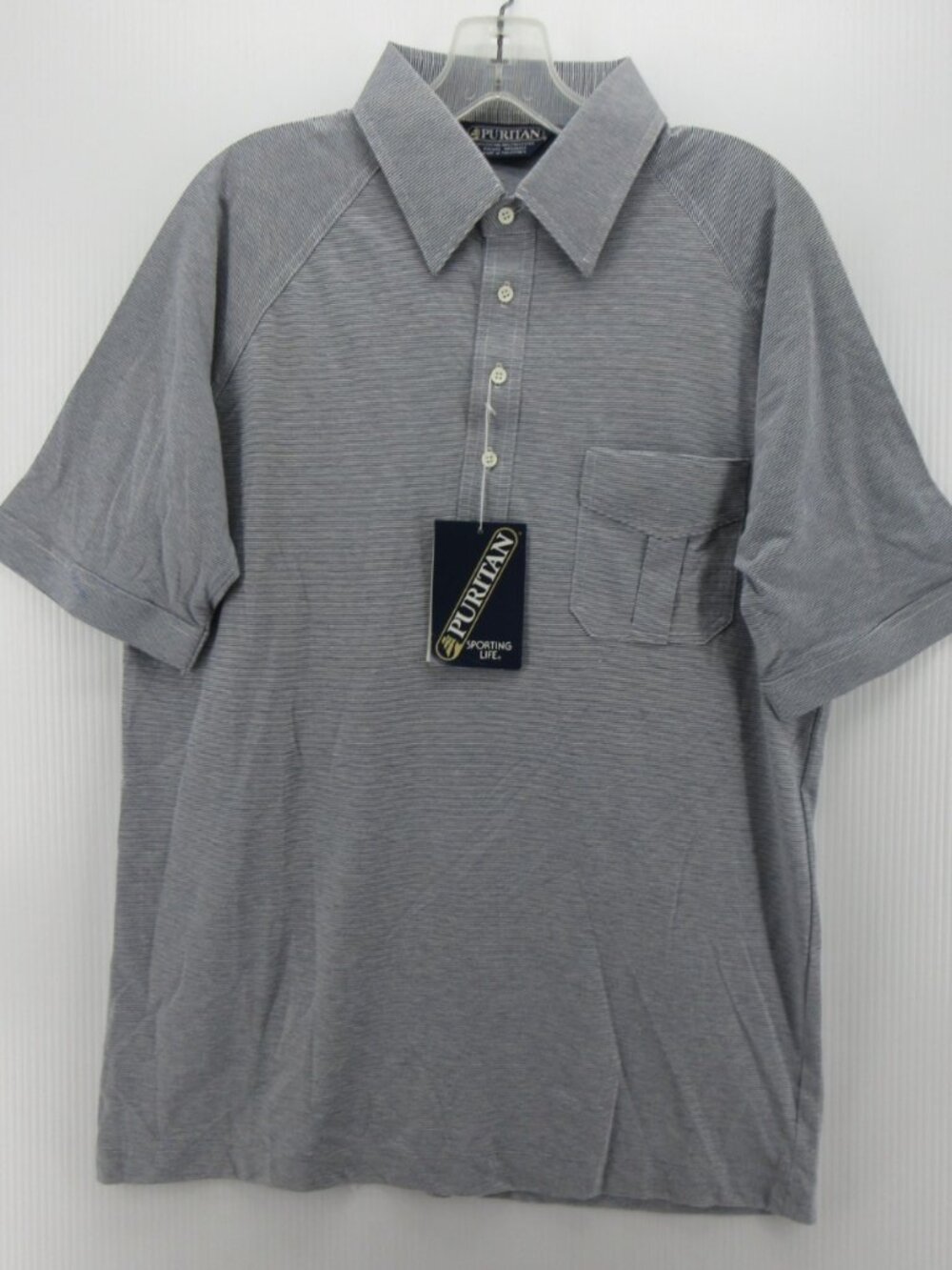 VINTAGE Puritan Polo Shirt Large 90s 80s Leisure Golf Sportswear NWT *